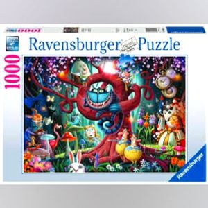 Ravensburger 16456 Most Everyone is Mad 1000 pc Puzzle - Alice in Wonderland